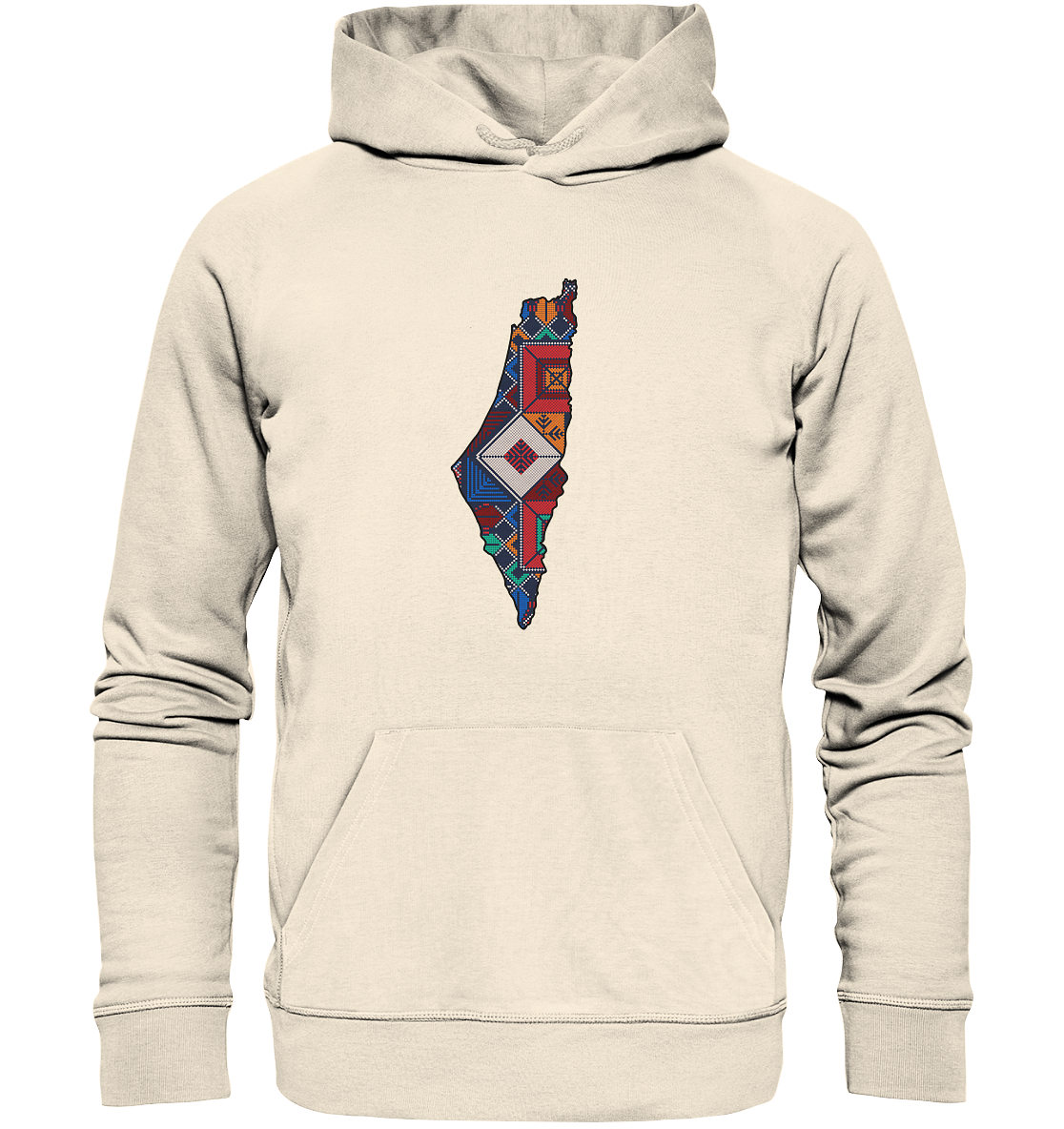 Palestine pattern flag 2 - Organic Hoodie