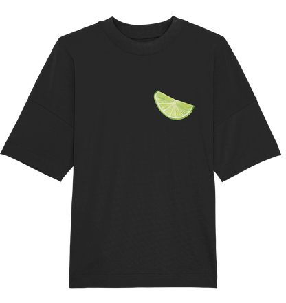lime slice Watercolor - Oversized Unisex T-Shirt