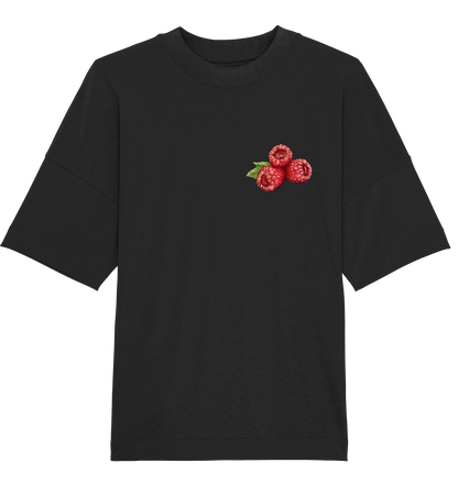 Raspberry watercolor - Oversized Unisex T-Shirt