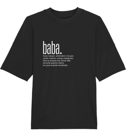 baba. - Oversized Unisex T-Shirt