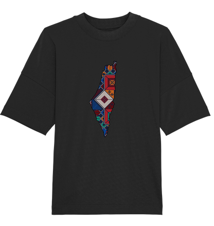 Palestine pattern flag 2 - Organic Oversize Shirt