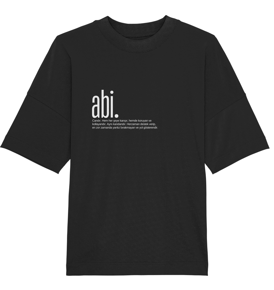 abi. - Oversized Unisex T-Shirt