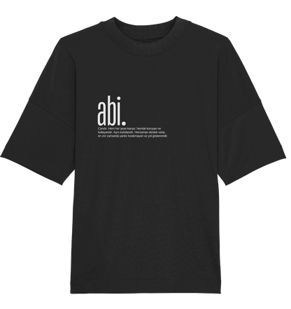 abi. - Oversized Unisex T-Shirt