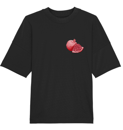 Pomegranate watercolor - Oversized Unisex T-Shirt