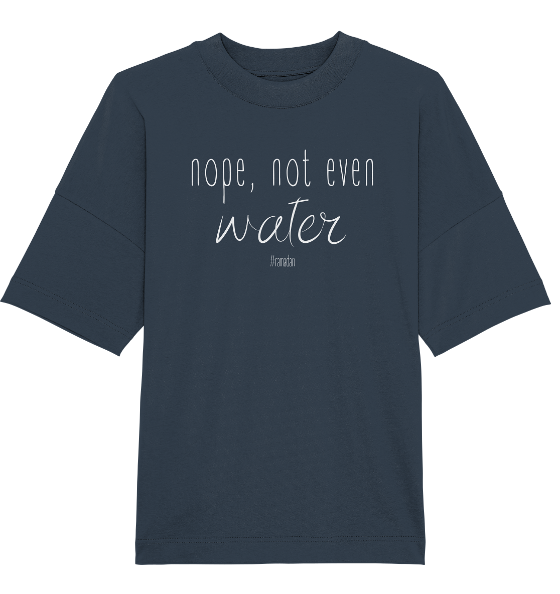nope, not even water 