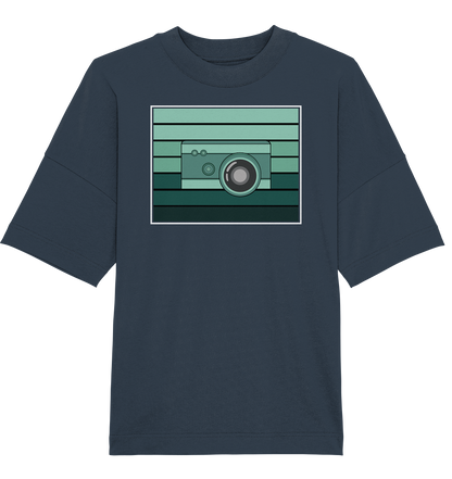 Green Camera - Oversized Unisex T-Shirt