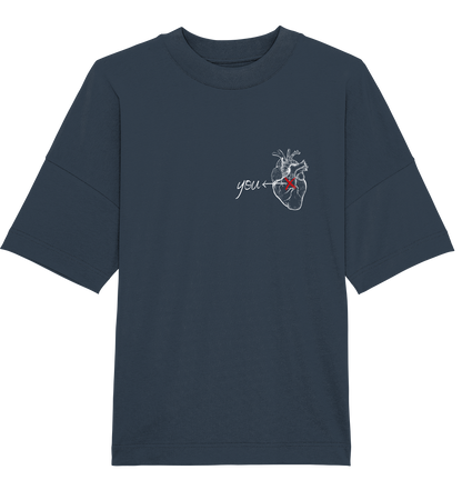 You - Heart - Oversized Unisex T-Shirt