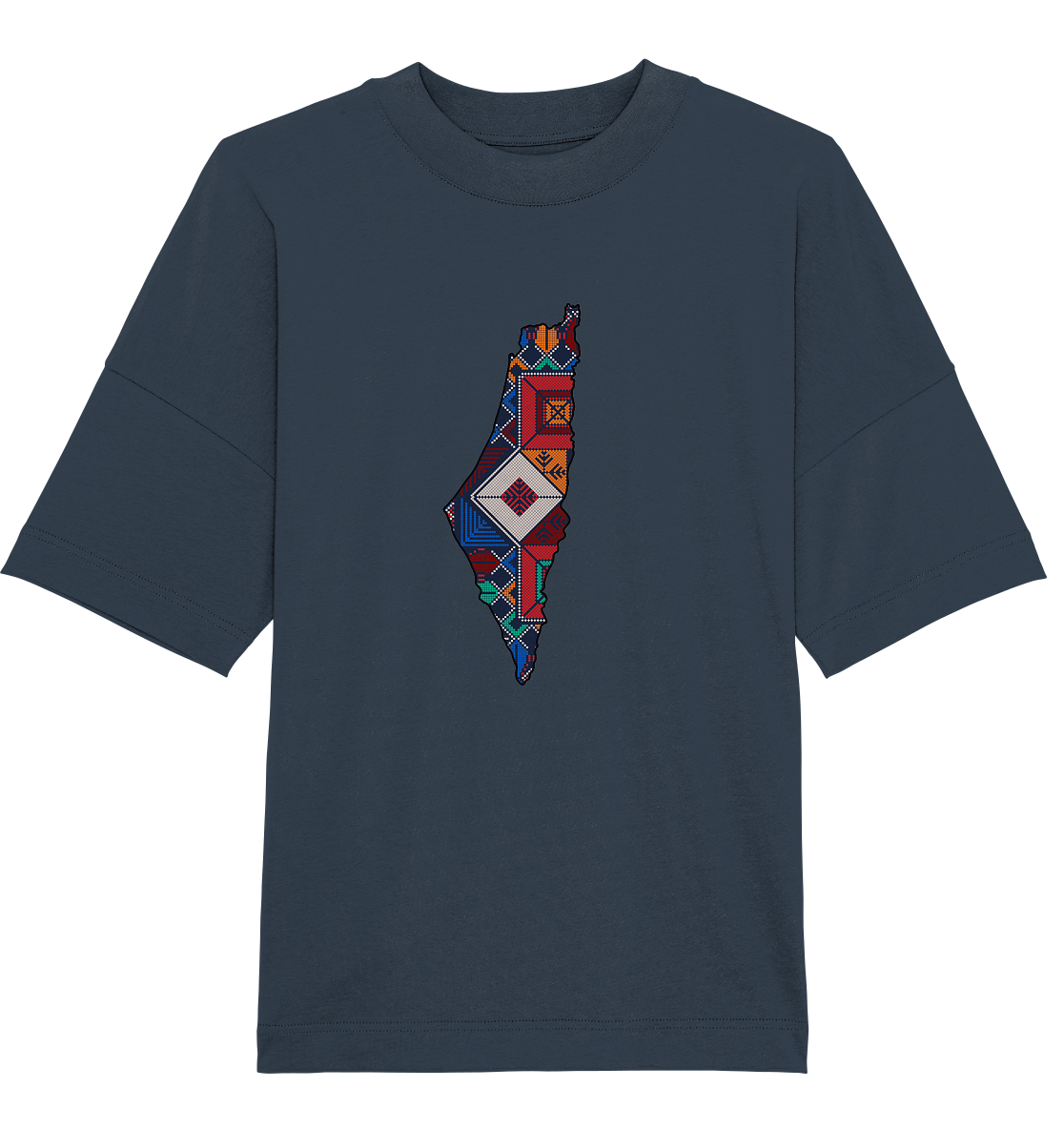 Palestine pattern flag 2 - Organic Oversize Shirt