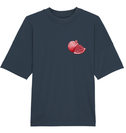 Pomegranate watercolor - Oversized Unisex T-Shirt