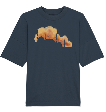 Watercolor Mosque - Oversized Unisex T-Shirt