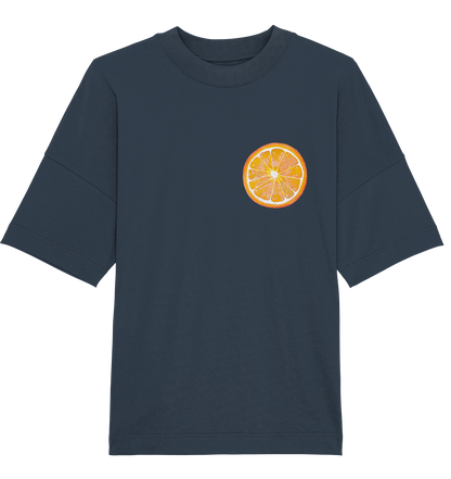 Orange Slice Watercolor - Oversized Unisex T-Shirt