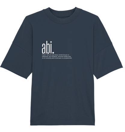 abi. - Oversized Unisex T-Shirt