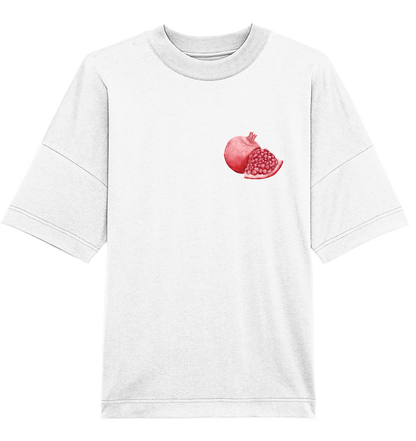 Pomegranate watercolor - Oversized Unisex T-Shirt