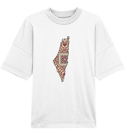 Palestine pattern flag - Organic Oversize Shirt