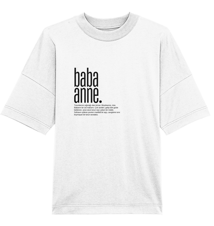 baba anne. - Organic Oversize Shirt