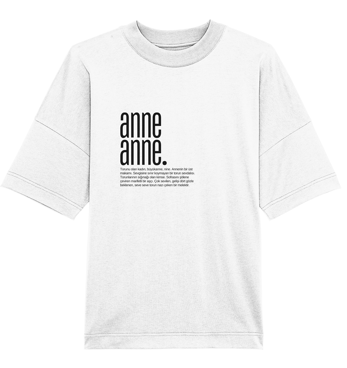 anne anne. - Oversized Unisex T-Shirt