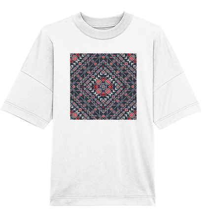 Georgian Embroidery - Oversized Unisex T-Shirt