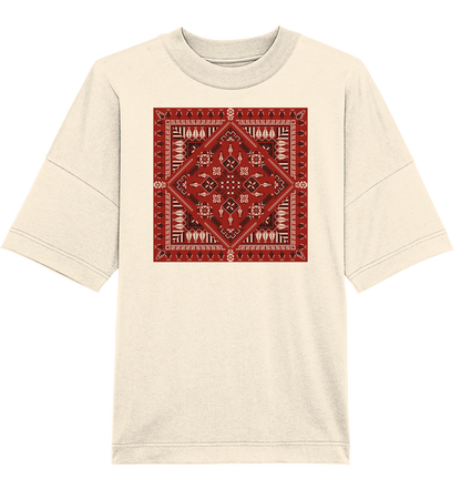 Red Pattern - Oversized Unisex T-Shirt