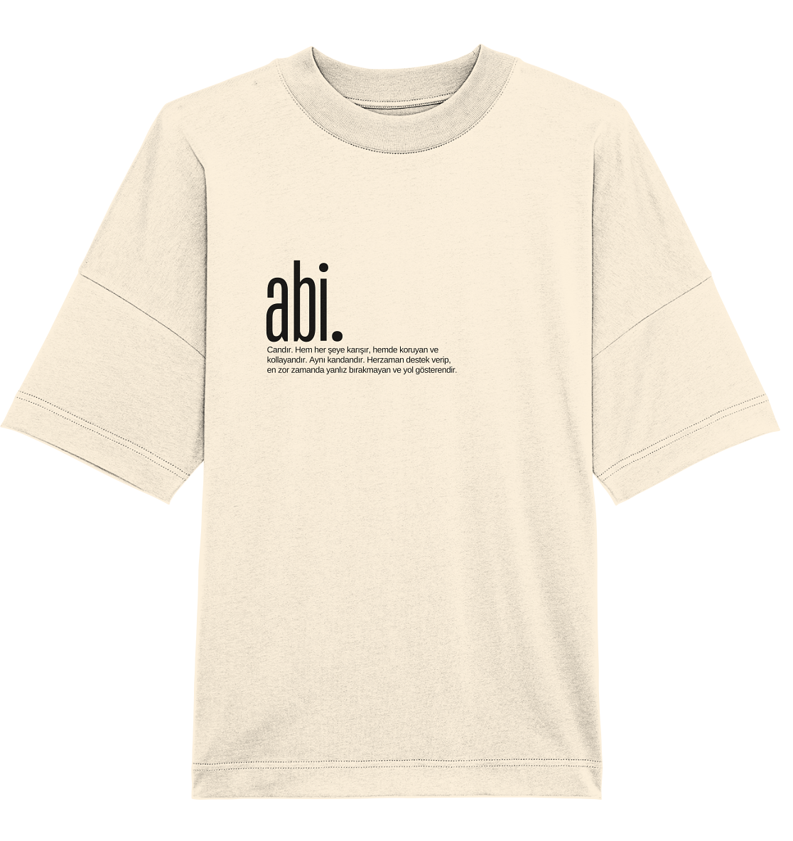 abi. - Oversized Unisex T-Shirt