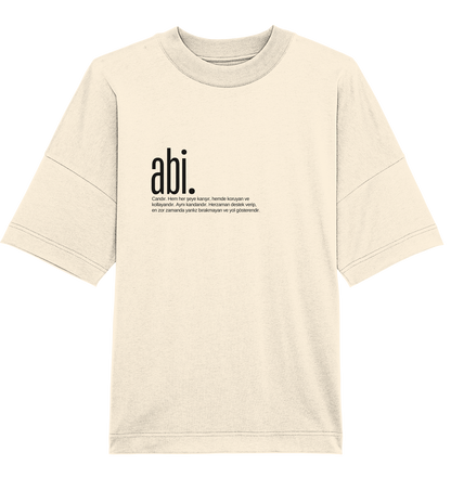 abi. - Oversized Unisex T-Shirt
