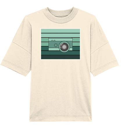 Green Camera - Oversized Unisex T-Shirt