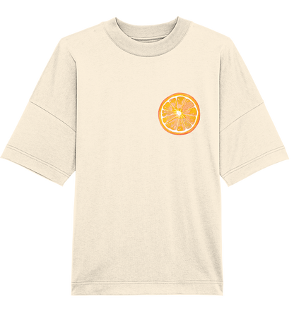 Orange Slice Watercolor - Oversized Unisex T-Shirt