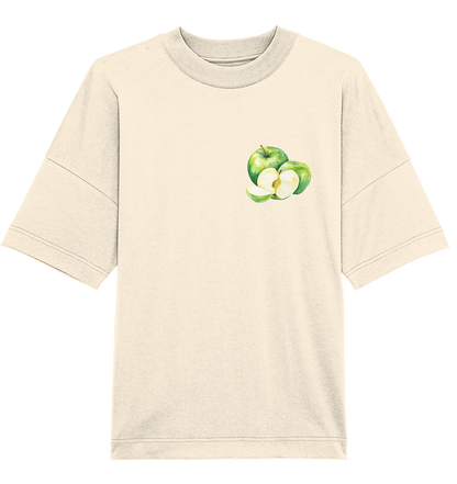Green Apple Watercolor - Oversized Unisex T-Shirt