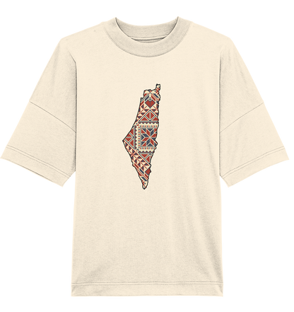Palestine pattern flag - Organic Oversize Shirt