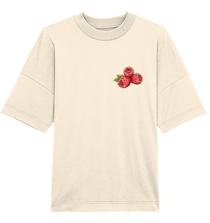 Raspberry watercolor - Oversized Unisex T-Shirt