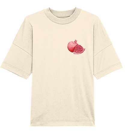 Pomegranate watercolor - Oversized Unisex T-Shirt