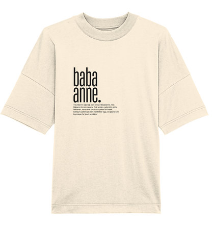 baba anne. - Organic Oversize Shirt
