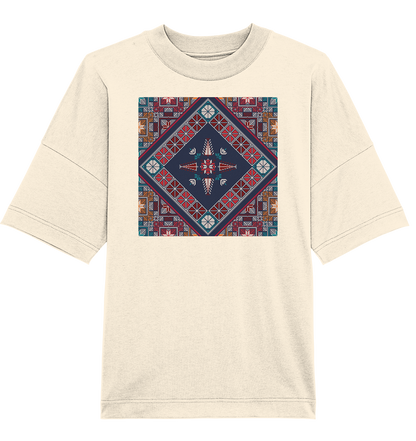 Blue Pattern - Oversized Unisex T-Shirt