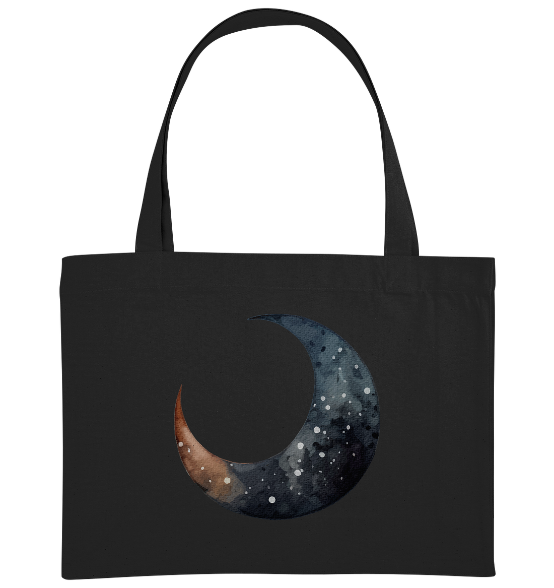 Watercolor Islamic Moon - Organic Shopping-Bag