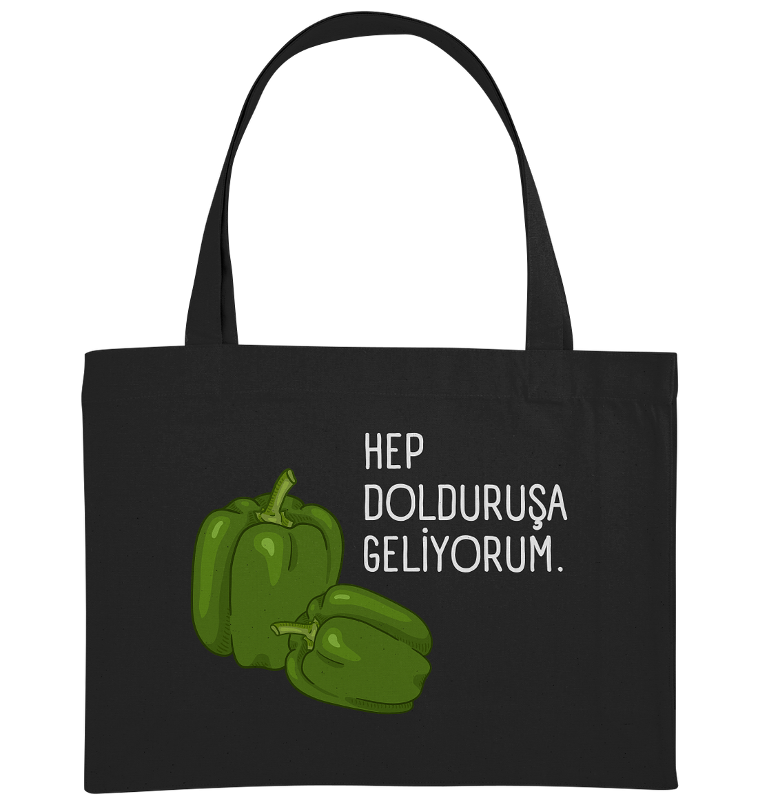 HEP DOLDURUŞA  GELİYORUM. - Organic Shopping-Bag