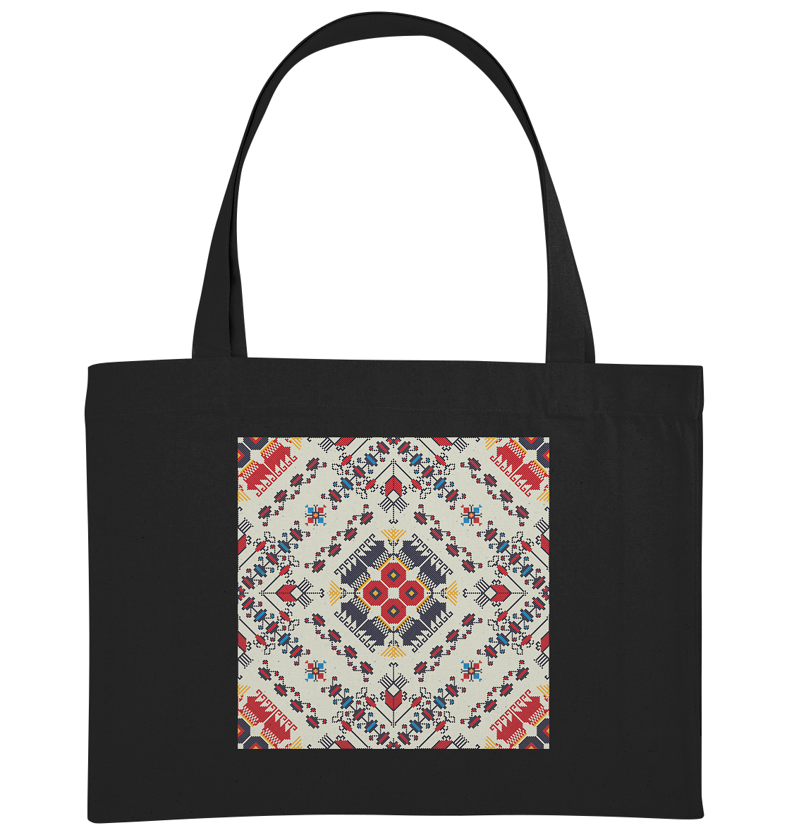 Bulgarian Embroidery - Organic Shopping-Bag