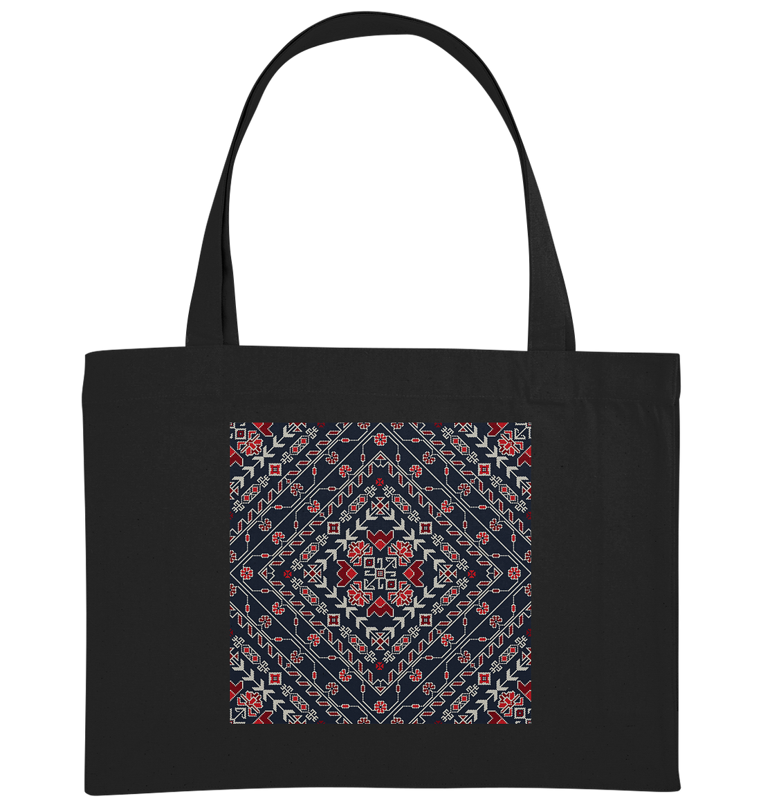 Georgian Embroidery - Organic Shopping-Bag