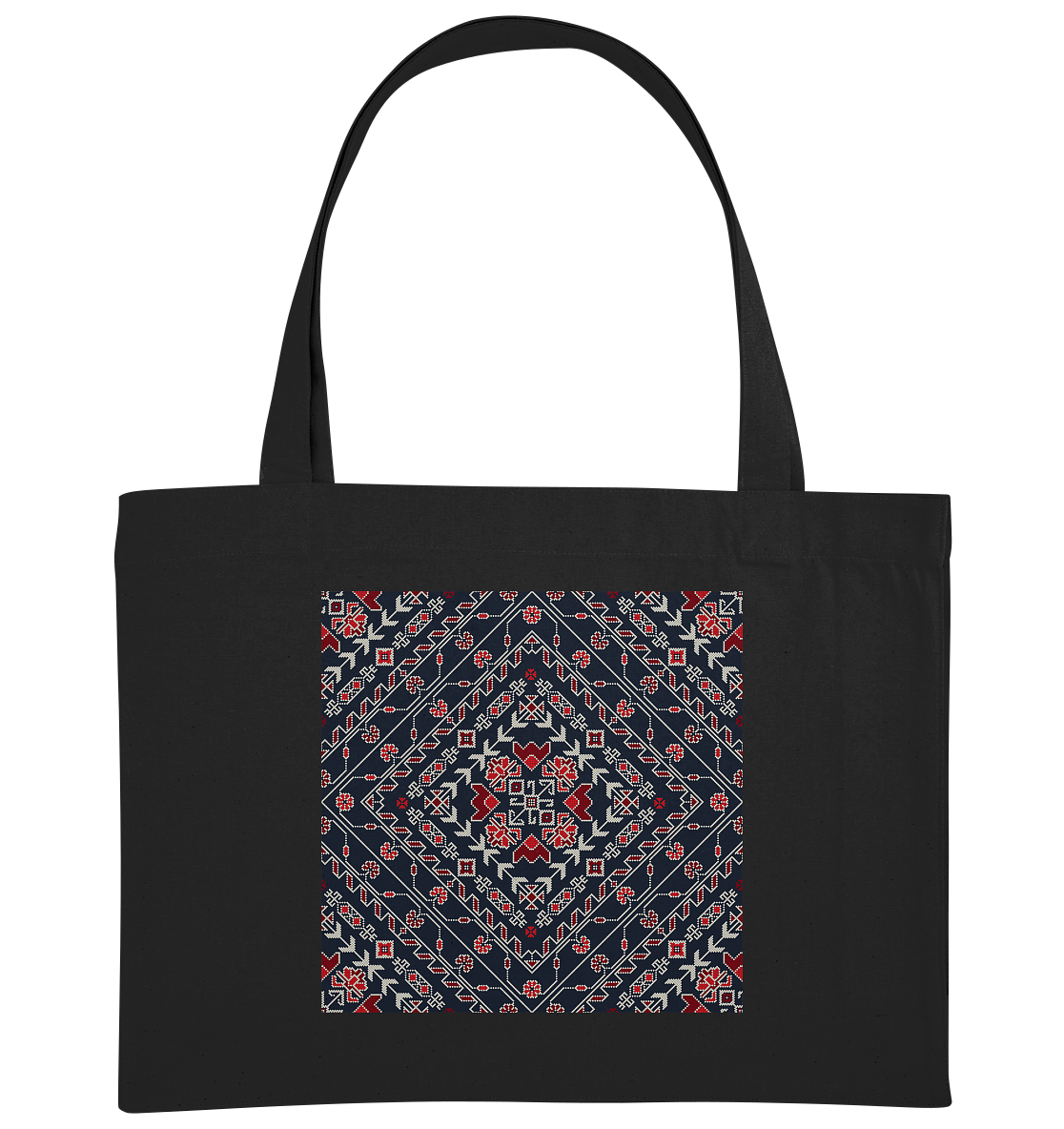 Georgian Embroidery - Organic Shopping-Bag