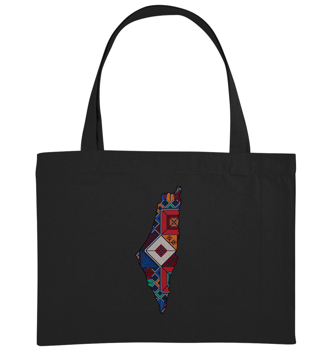 Palestine pattern flag 2 - Organic Shopping-Bag