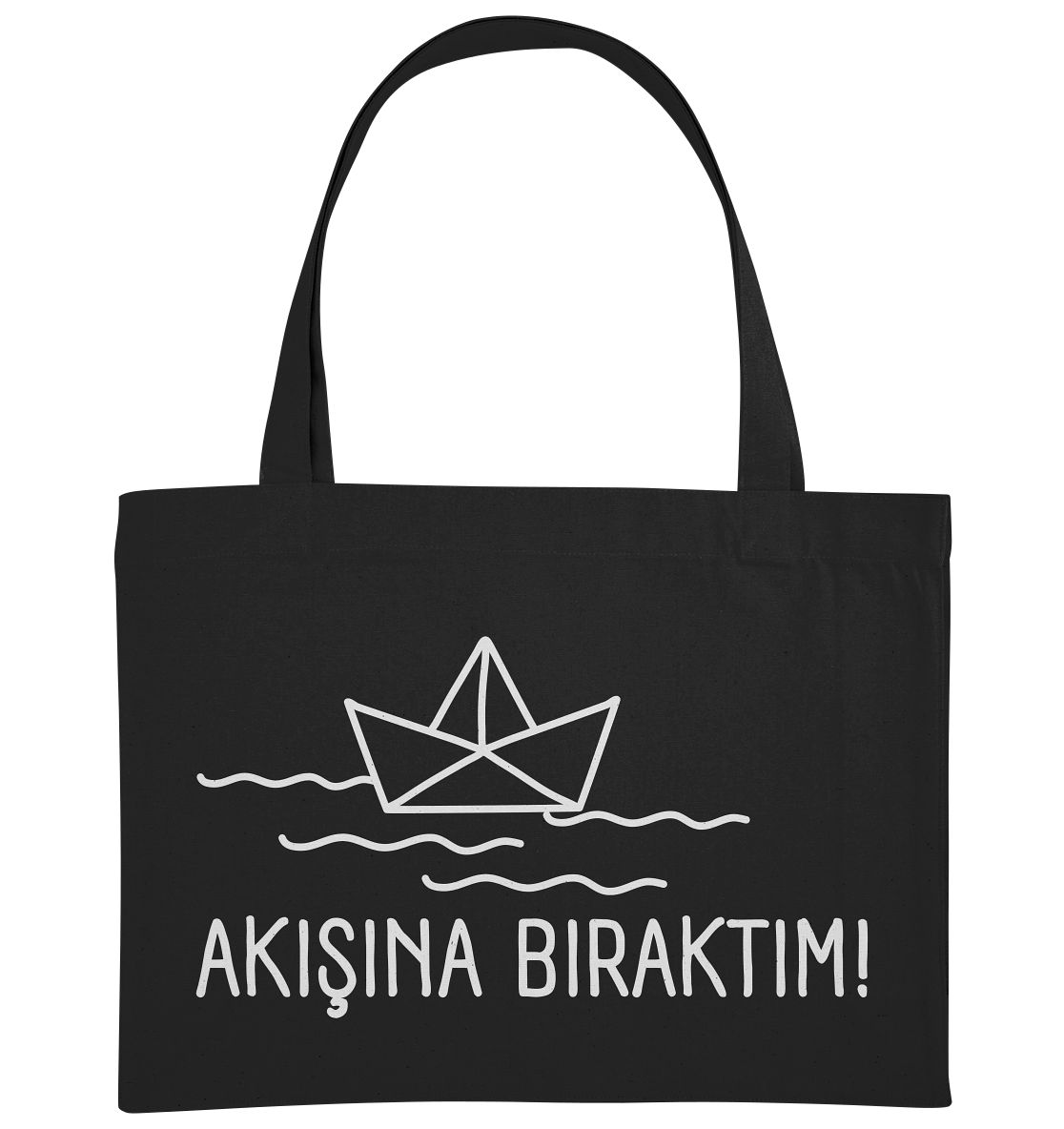 AKIŞINA BIRAKTIM! - Organic Shopping-Bag
