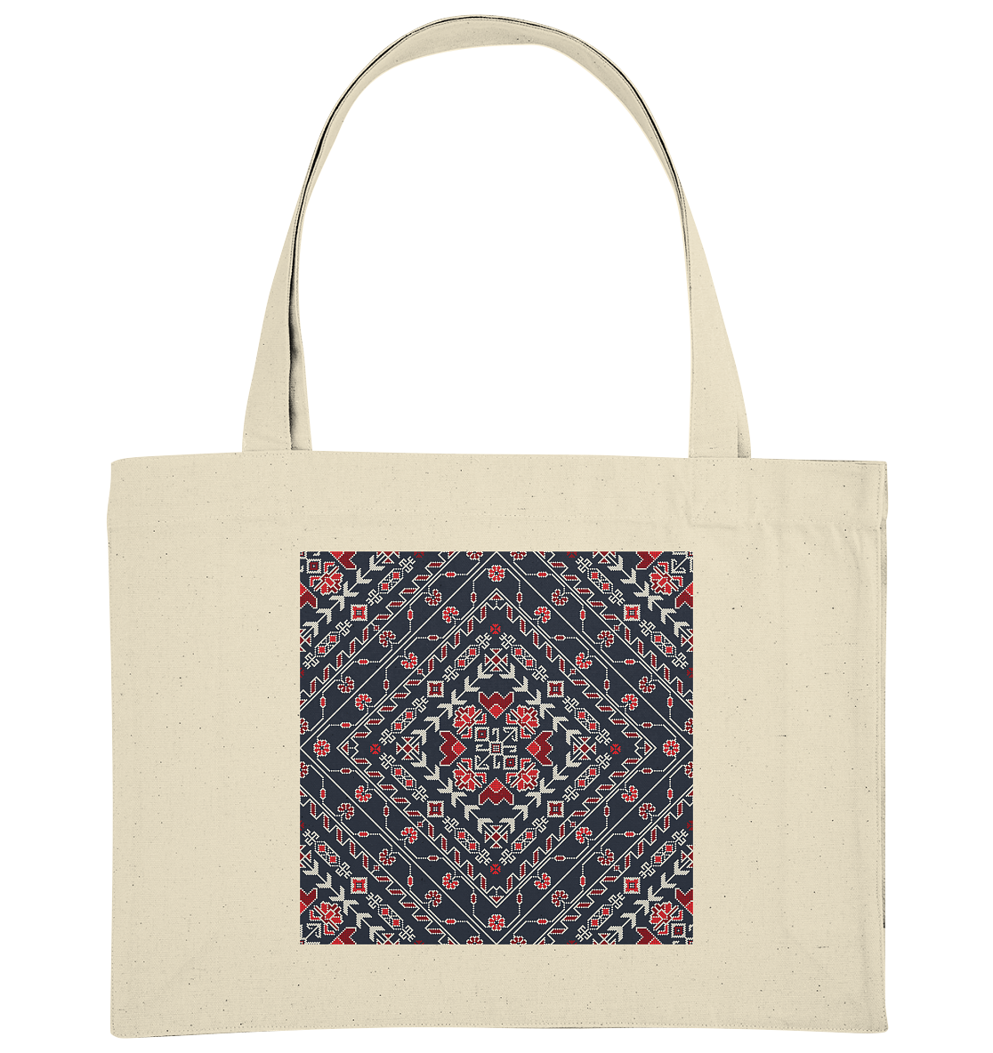 Georgian Embroidery - Organic Shopping-Bag