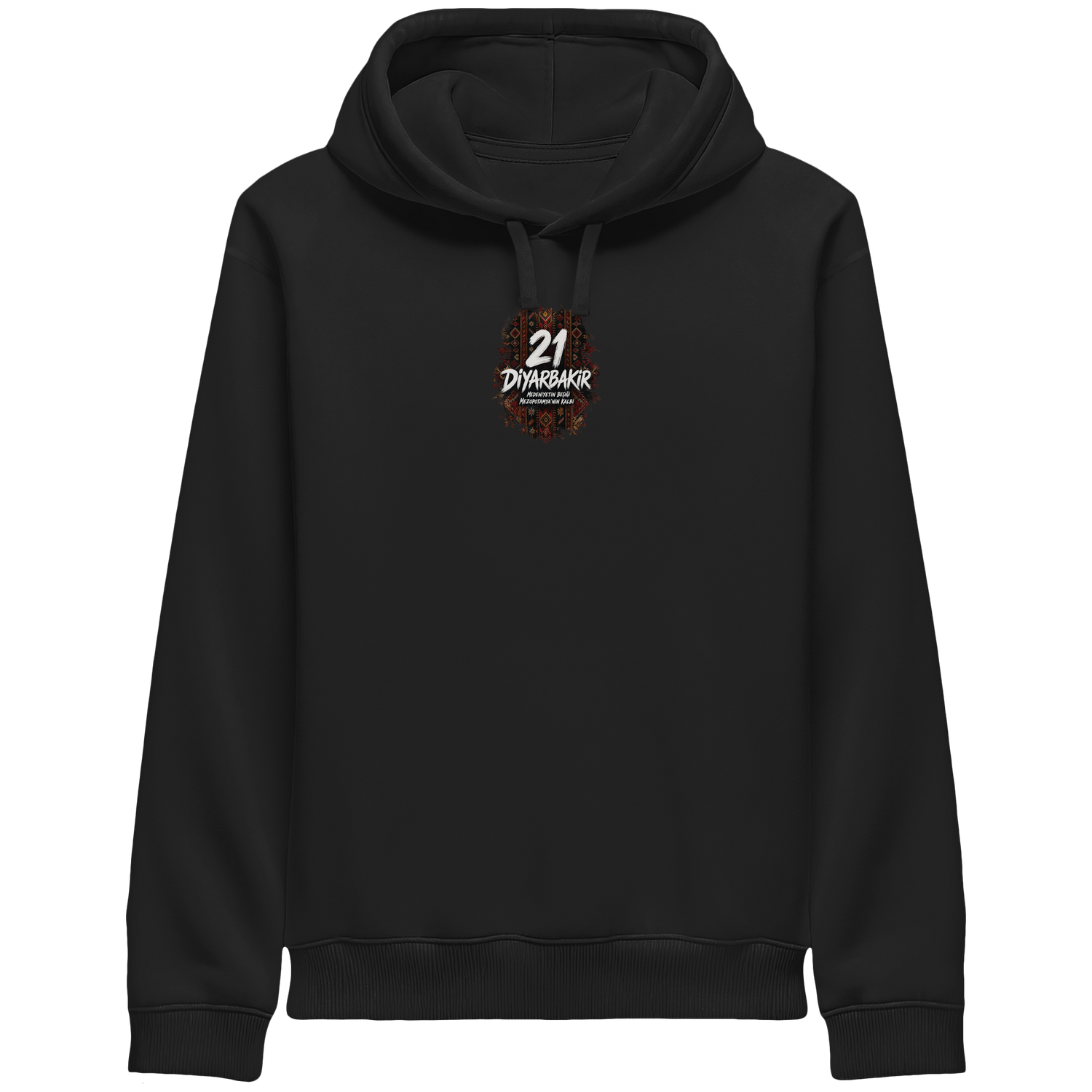 21 - Diyarbakir - Organic Side Pocket Hoodie