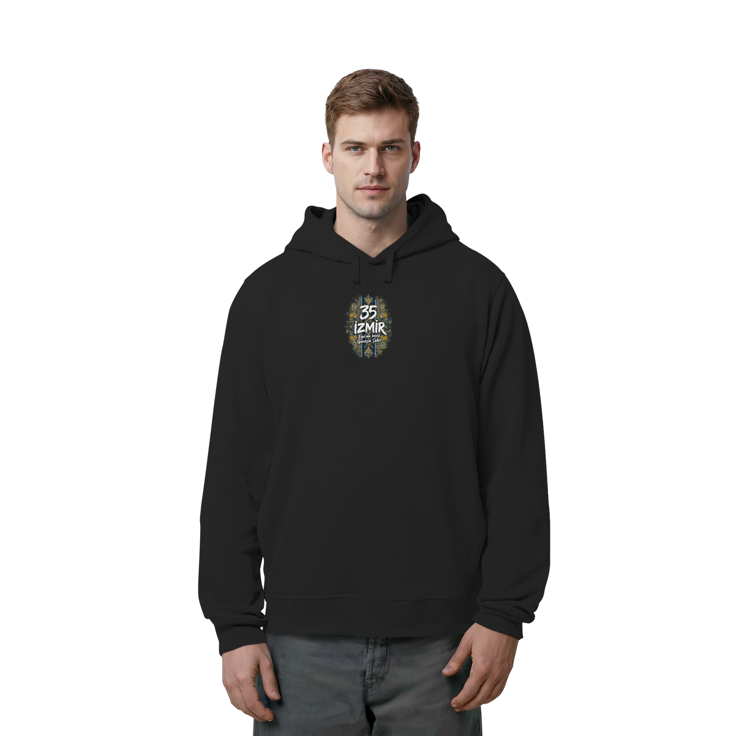 35 - Izmir - Organic Side Pocket Hoodie
