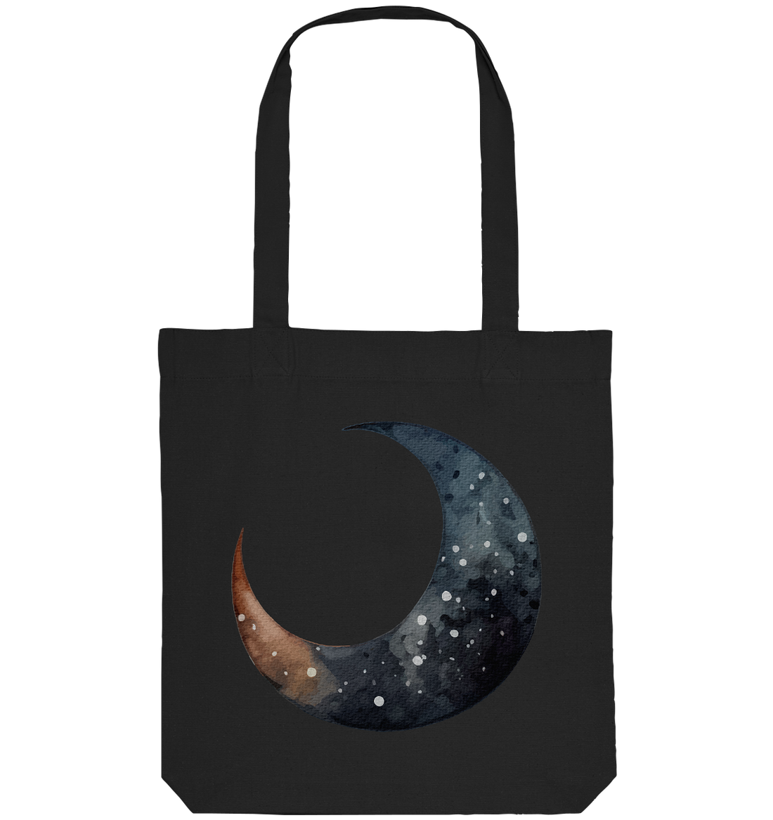 Watercolor Islamic Moon - Organic Tote-Bag