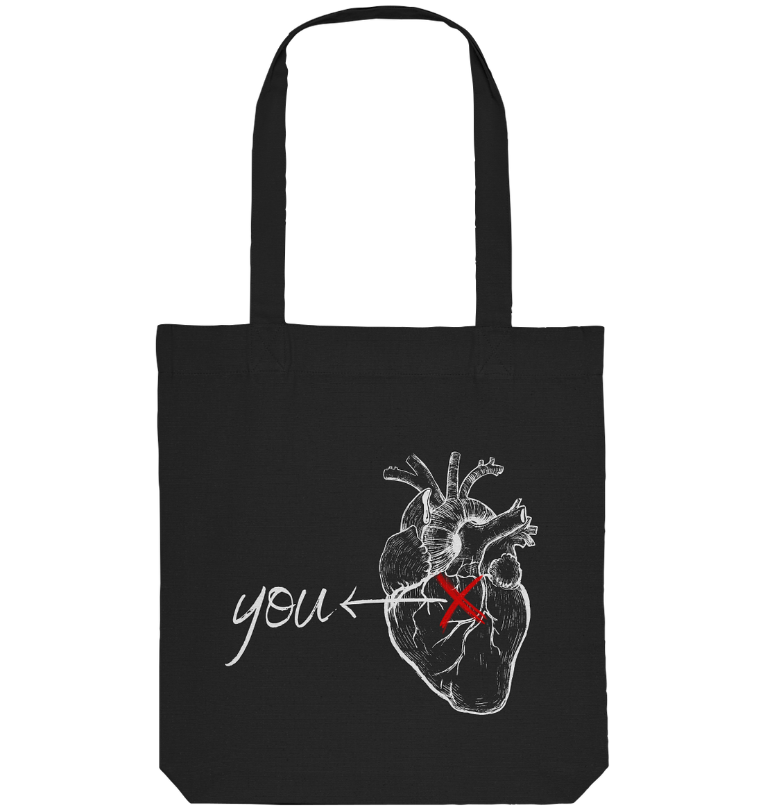 You - Heart - Organic Tote-Bag