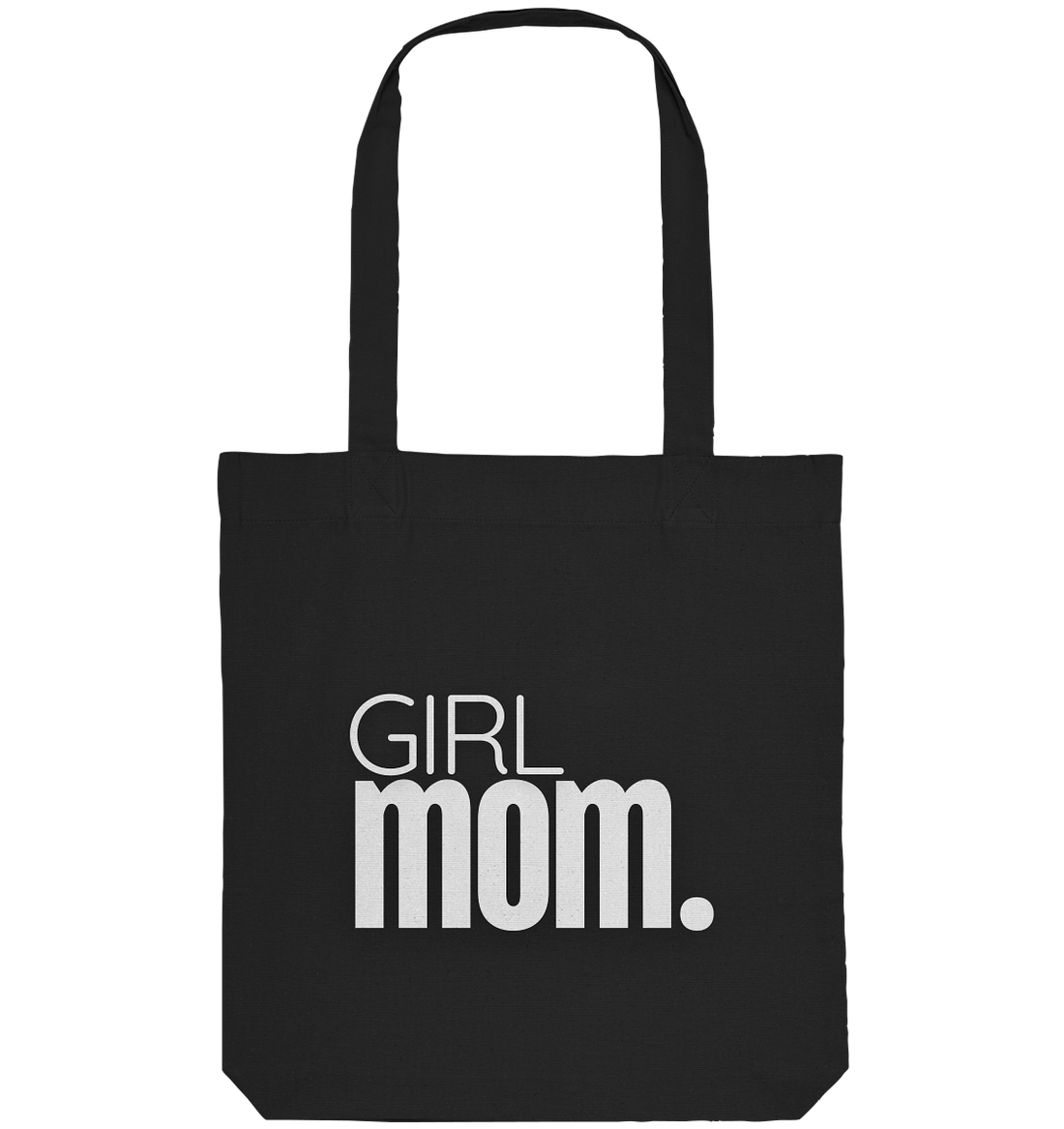 Girl mom - Organic Tote-Bag