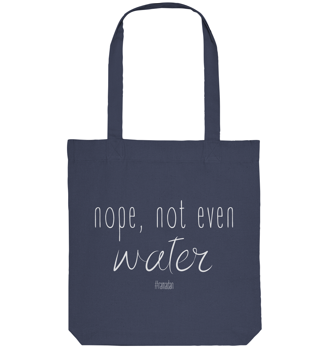 nope, not even water 