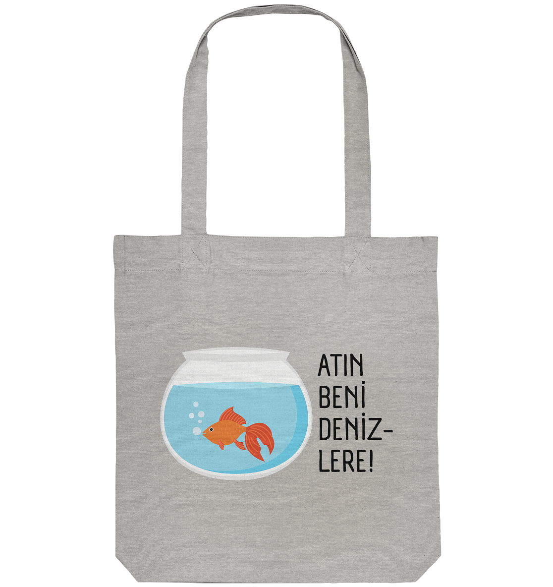 ATIN BENİ DENİZLERE! - Organic Tote-Bag