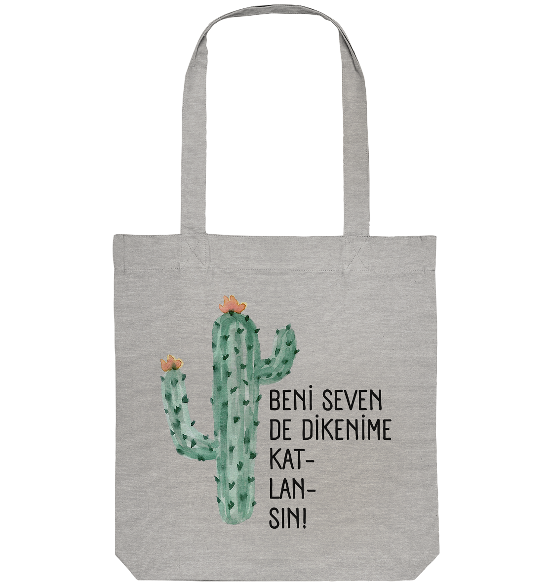 BENİ SEVEN DE DİKENİME KAT- LAN- SIN! - Organic Tote-Bag