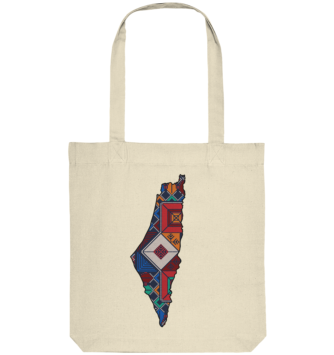 Palestine pattern flag 2 - Organic Tote-Bag