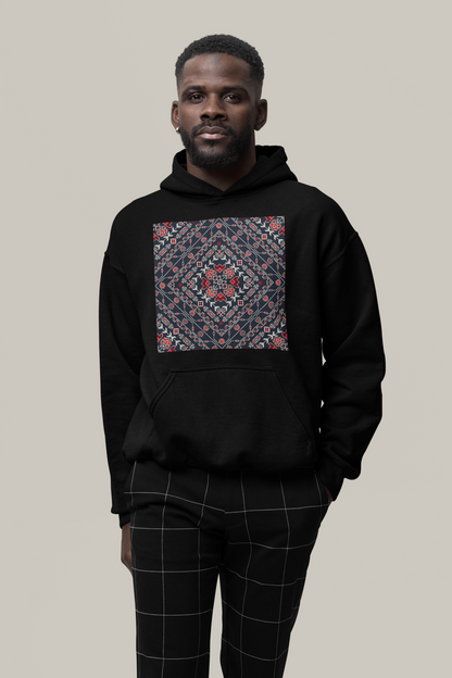 Georgian Embroidery - Organic Hoodie